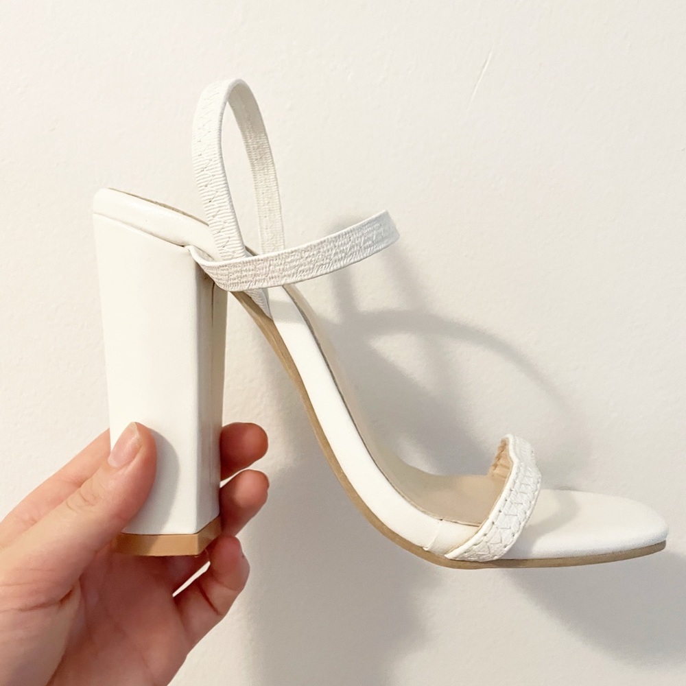 White heels